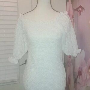 New Simplee Apparel White Midi Dress